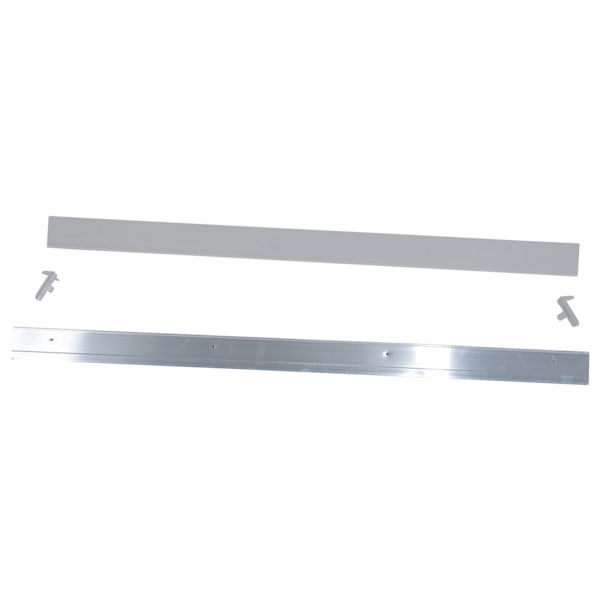 3" Gray PVC Corner Guard With Aluminum Insert