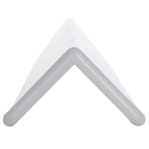 3" Gray PVC Corner Guard With Aluminum Insert