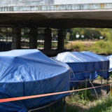 Blue Polyethylene Tarp thumbnail 3