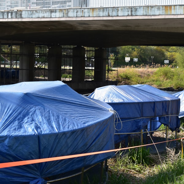 Blue Polyethylene Tarp