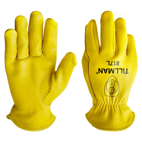 Premium Top Grain Heavyweight Elk-Skin Driver Glove With Cotton-Lined Back