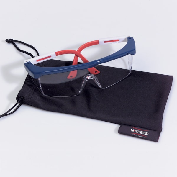 2-In-1 Safety Glasses Case & Cleaning Cloth