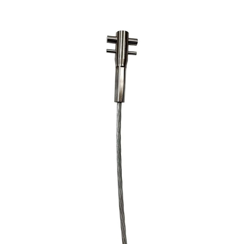 10' Lad-Saf™ Swaged Cable 3/8 Inch, 1x7