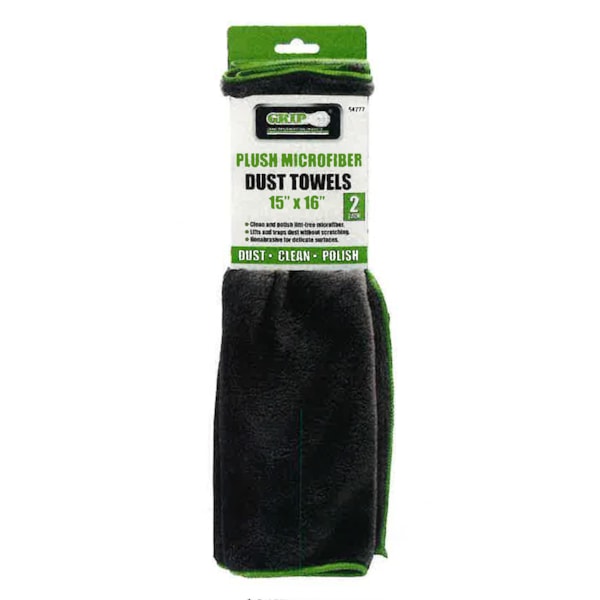 2 Pack Microfiber Dust Towels  