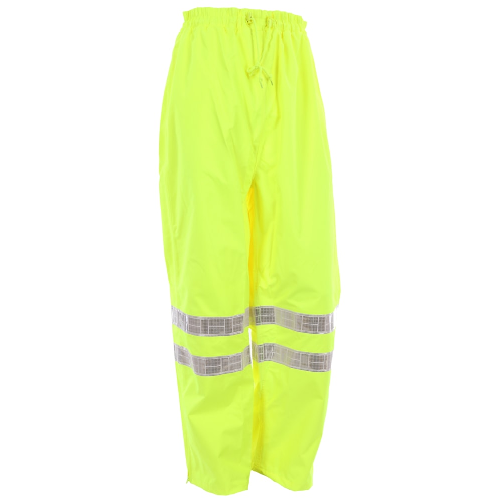 LUMINATOR HI VIZ LIME RAIN PANTS XL