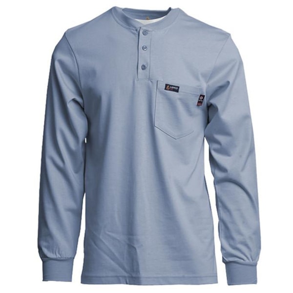 8.9 Cal Flame-Resistant Long Sleeve Henley FR Shirt