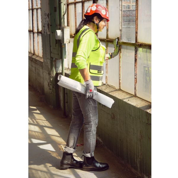 Women's Valence SD Vegan Black Steel Toe Work Book