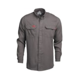  Men's 5oz. Tecasafe® One Inherent FR Modern Uniform Shirt  thumbnail 3