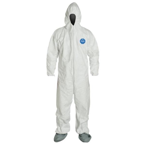 Tyvek® 400 Hood, Boots, & Elastic Wrists Disposable Coveralls, 25/Case