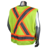  Heavy Duty 7-Pocket Tear Away Cruiser Vest X-Back thumbnail 4