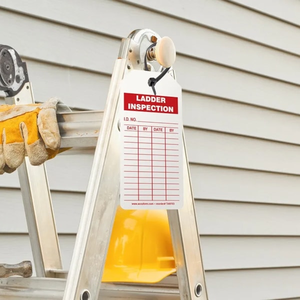 Ladder Inspection Safety Tag 250/Roll