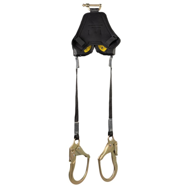 6ft Bantam Twin Leg Self-Retracting Lifeline W/ Steel Form Hook