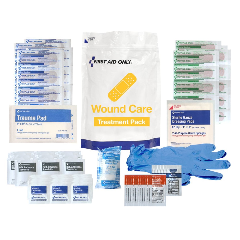 Emergency Response Bag Wound Care Treatment Pack