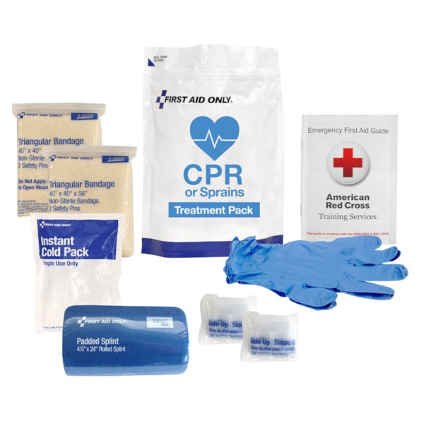 CPR And Sprains Emergency Response Bag