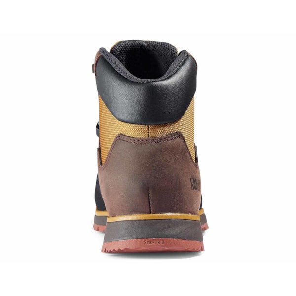 Women's Brown Greb Classic Hiker Steel-Toe Work Boot 