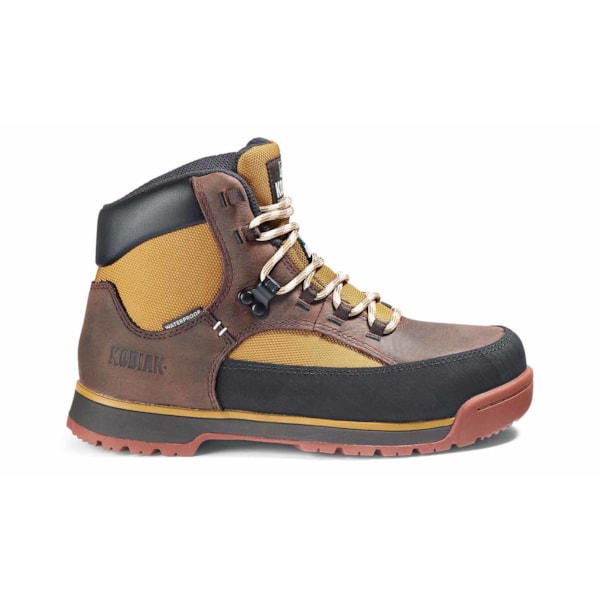 Women's Brown Greb Classic Hiker Steel-Toe Work Boot 