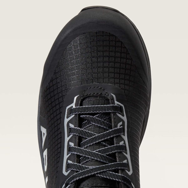  Ladies Outpace Black & Charcoal Composite Toe Sneakers