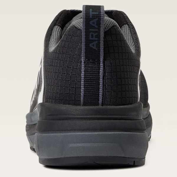  Ladies Outpace Black & Charcoal Composite Toe Sneakers