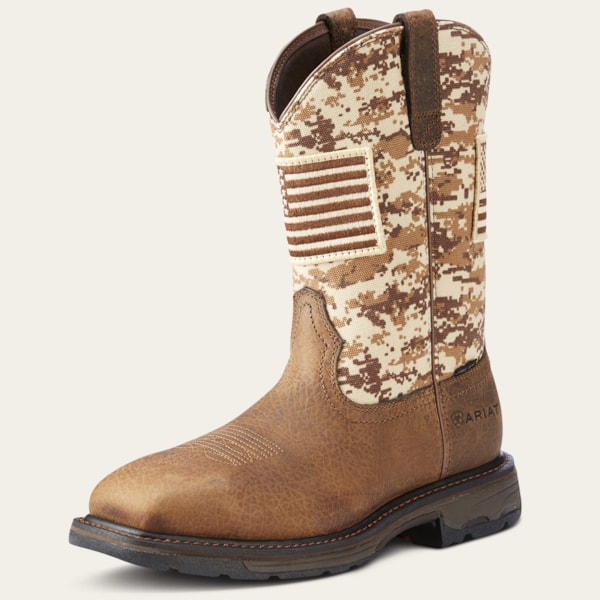 Mens WorkHog Patriot Work Boot