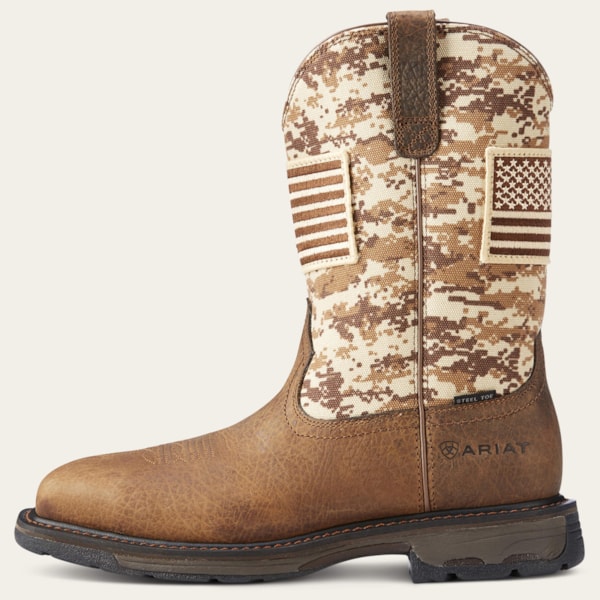 Mens WorkHog Patriot Work Boot
