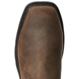 Men's Brown Groundbreaker Chelsea Steel Toe Work Boots thumbnail 4