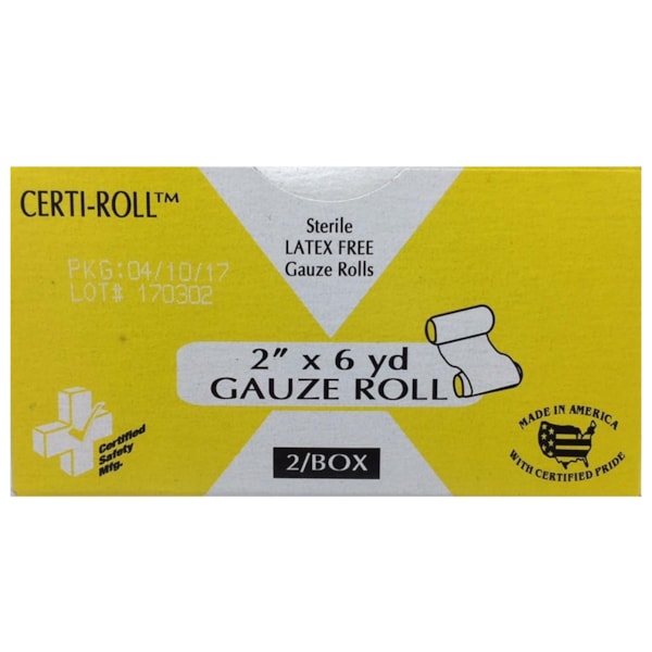 Certi-Gauze Roll (211-024) 2" x 6 yds