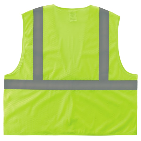 Glowear 8205Z Type R Class 2 Super Econo Mesh Vest Hi Viz Lime