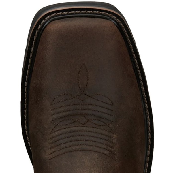Mens Stampede Driller Brown/Green Steel Toe Work Boots