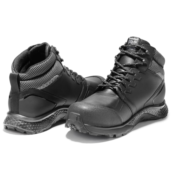 Men's Black Reaxion Composite Toe Waterproof Hiker Boot