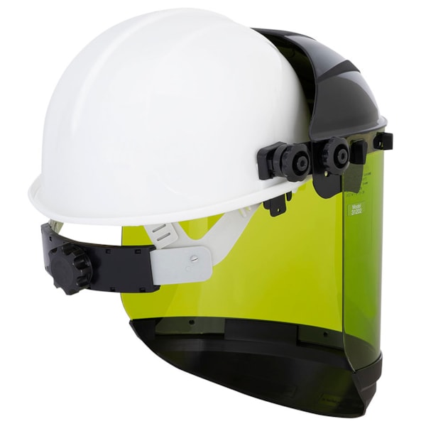 ArcFlash™ 9.9 Cal Faces Shield & Ratchet Suspension Hard Hat
