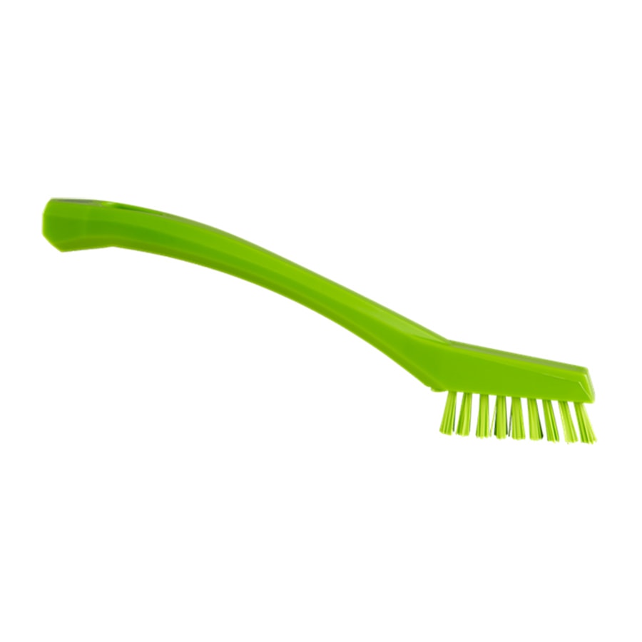 8.1" Lime Extra Stiff Detail Brush