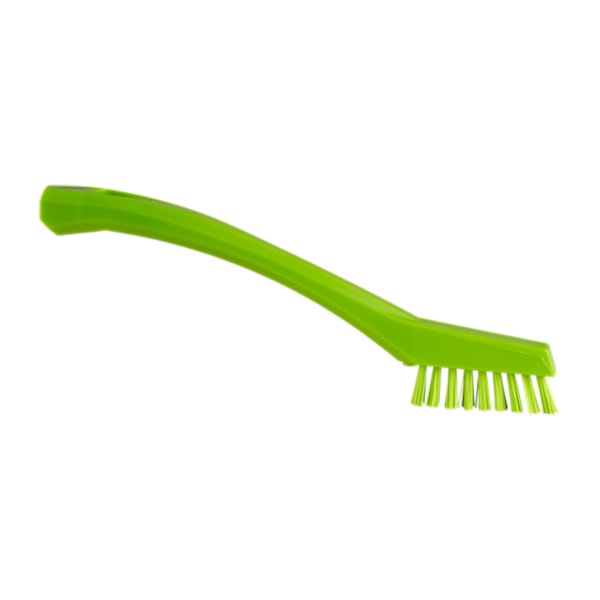 8.1" Lime Extra Stiff Detail Brush