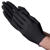 7 mil Black Nitrile Exam Glove thumbnail 1