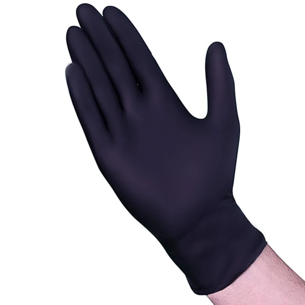 7 mil Black Nitrile Exam Glove