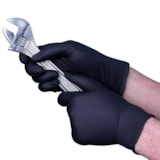 7 mil Black Nitrile Exam Glove thumbnail 4