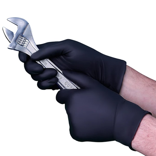 7 mil Black Nitrile Exam Glove