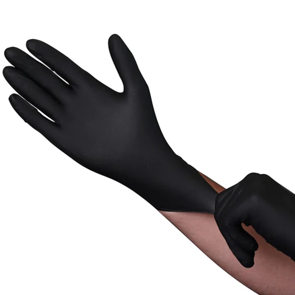 7 mil Black Nitrile Exam Glove