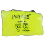 Hi-Vis Lime Polyurethane Palm Coated Nylon Gloves Vend Pack thumbnail 2