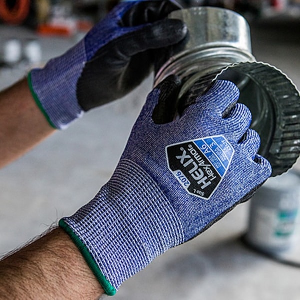 Helix® 2076 A6 Cut-Resistant Polyurethane Palm Coated Work Glove