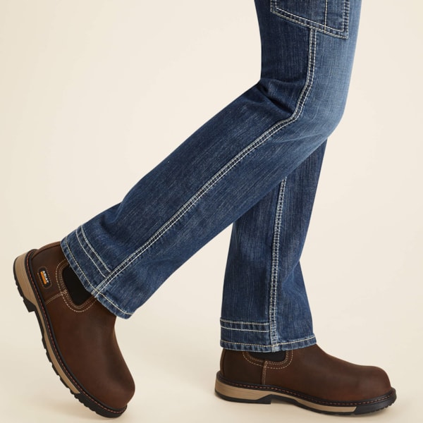 Womens FR Perfect Rise DuraLight Stretch Cell Phone Straight Jean