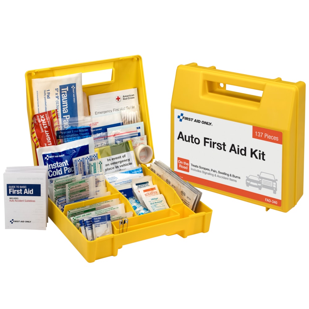 137-Piece Vehicle First Aid Kit