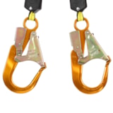 6' Nano-Lok™ Personal Twin-Leg Self Retracting Lifeline with Web Aluminum Snap Hook thumbnail 4