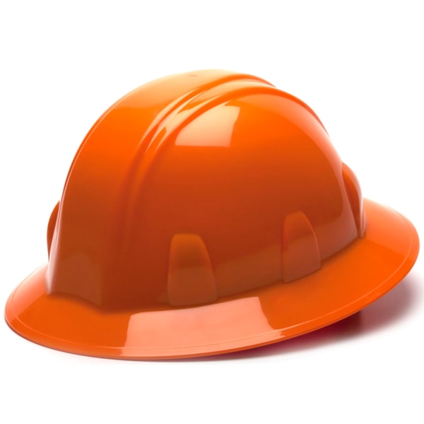 SL Series 6-Point Ratchet Suspension Full Brim Hard Hat