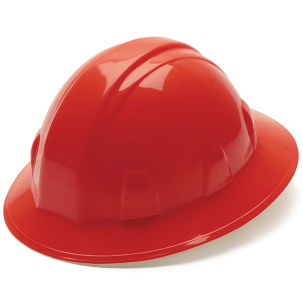 SL Series 6-Point Ratchet Suspension Full Brim Hard Hat