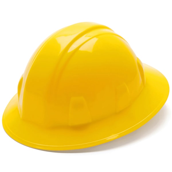 SL Series 6-Point Ratchet Suspension Full Brim Hard Hat