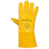 12" Leather Deerskin Mig Welding Gloves thumbnail 3