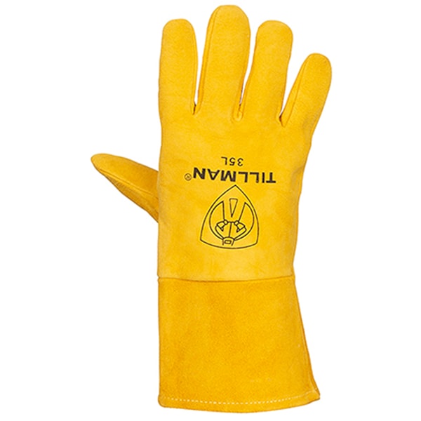 12" Leather Deerskin Mig Welding Gloves