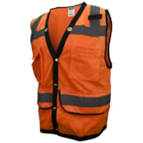 SV59 Type R Class 2 Heavy Duty Surveyor Safety Vest thumbnail 4