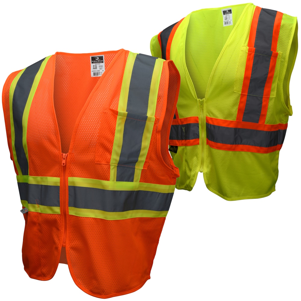 ECON TYPE R CLASS 2 VEST 2 TONE OE L