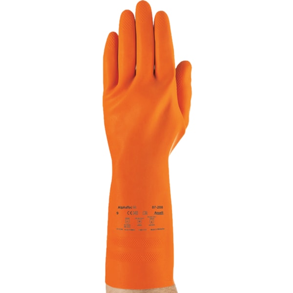 Heavyweight 208 Extra Heavy-Duty Rubber Gloves